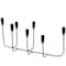 CosmoLiving by Cosmopolitan Black Metal Tapered Candelabra